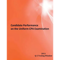 Candidate Performance on the Uniform CPA Examination: 2011 Window Q-2 - Paperback