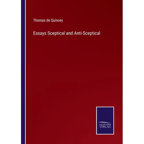 Essays Sceptical and Anti-Sceptical - Paperback