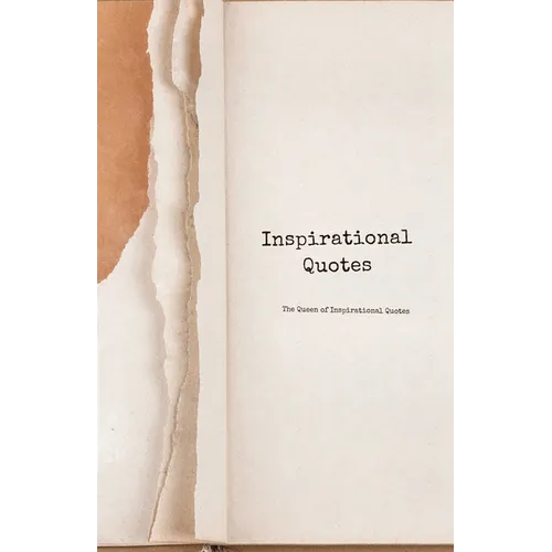 Inspirational Quotes - Paperback