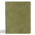 CSB Notetaking Bible, Revive Our Hearts Edition, Sage Suedesoft Leathertouch: With Prayers and Encouragement from Nancy DeMoss Wolgemuth - Imitation Leather