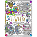 The Best Jewelry Adult Coloring book: 25 Pages of Jewels and Gems - Paperback