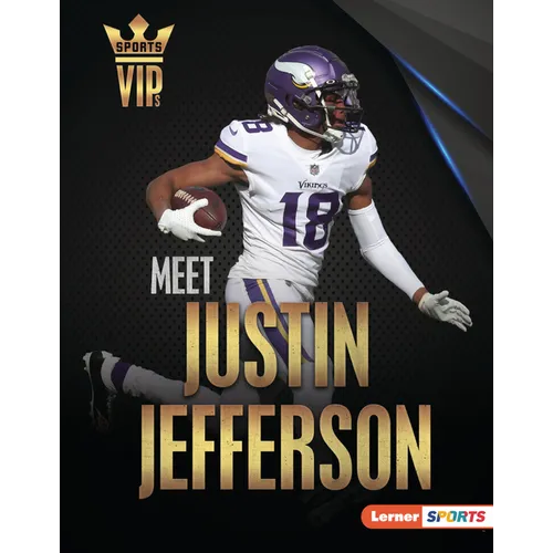 Meet Justin Jefferson: Minnesota Vikings Superstar - Library Binding