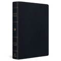 ESV Giant Print Bible, Red Letter (Genuine Leather, Black) - Leather