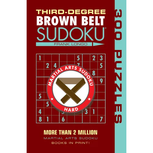 Third-Degree Brown Belt Sudoku(r) - Paperback