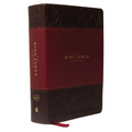 The King James Study Bible, Imitation Leather, Burgundy, Indexed, Full-Color Edition - Imitation Leather
