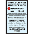 Simple Chinese Sentences for Beginners (Part 1) - Idioms and Phrases for Beginners (HSK All Levels) - Paperback