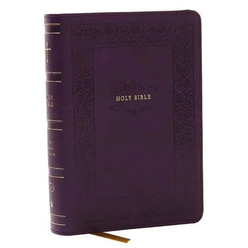 KJV Holy Bible: Compact with 43,000 Cross References, Purple Leathersoft, Red Letter, Comfort Print: King James Version - Imitation Leather