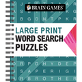 Brain Games - Large Print Word Search (Arrow) - Spiral