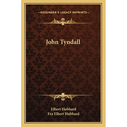 John Tyndall - Paperback