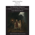 Two Shakespeare Adaptations: Le Vieillard et ses trois filles and Timon d'Athènes - Paperback