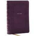 NKJV Compact Paragraph-Style Bible W/ 43,000 Cross References, Purple Leathersoft, Red Letter, Comfort Print: Holy Bible, New King James Version: Holy - Imitation Leather