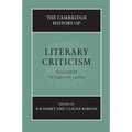 The Cambridge History of Literary Criticism: Volume 4, the Eighteenth Century - Paperback