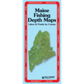 Delorme Atlas Maine Fishing Depths - Mass Market Paperbound