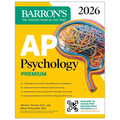AP Psychology Premium, 2026: Prep Book with 3 Practice Tests + Comprehensive Review + Online Practice - Paperback