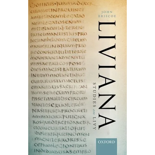 Liviana: Studies on Livy - Hardcover