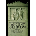 The Cambridge Companion to Ancient Greek Law - Paperback