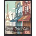Coloring book: Cities of europe - Paperback