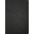 CSB Super Giant Print Reference Bible, Black Genuine Leather, Indexed - Imitation Leather