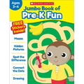 Jumbo Book of Pre-K Fun Workbook - Paperback