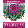 My Masterpiece Adult Coloring Books: Mood Enhancing Mandalas - Paperback