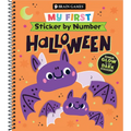 Brain Games - My First Sticker by Number: Halloween - Spiral