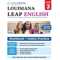 LEAP Test Prep: Grade 3 English Language Arts Literacy (ELA) Practice Workbook and Full-length Online Assessments: LEAP Study Guide - Paperback