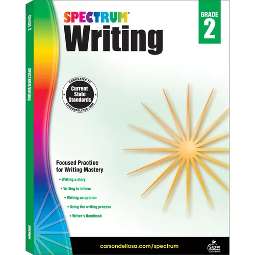 Spectrum Writing, Grade 2: Volume 36 - Paperback