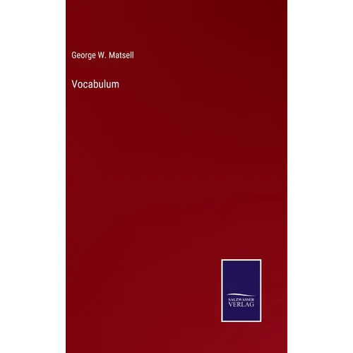 Vocabulum - Hardcover