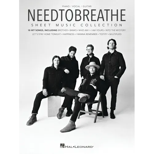 Needtobreathe Sheet Music Collection: 16 Songs Arranged for Piano/Vocal/Guitar - Paperback