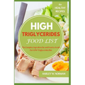 High Triglycerides Food List: The Complete Ingredient list and Food to Avoid For High Triglycerides Diet - Paperback