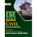 Upsc Ese 2023: Civil Engineering - Chapter Wise & Year Wise Solved Papers 2000-2022 - Paperback