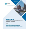 ASSETS 14, 16th ACM SIGACCESS Conference on Computers and Accessibility - Paperback