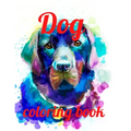 Dog coloring book: A Coloring Book of 35 Unique Stress Relief dog Coloring Book Designs Paperback - Paperback