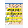 Develop Snakes & Ladders Game Complete Guide with Code & Design - Paperback