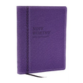 Noteworthy New Testament: Read and Journal Through the New Testament in a Year (Nkjv, Purple Leathersoft, Comfort Print) - Imitation Leather