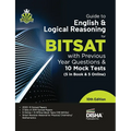 Guide to English & Logical Reasoning for BITSAT with Previous Year Questions & 10 Mock Tests - 5 in Book & 5 Online 10th Edition PYQs Revision Materia - Paperback
