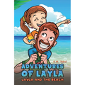 Adventures of Layla - Layla and the Beach - Paperback