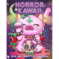 Creepy Kawaii Pastel Goth Coloring Book: A Coloring Book for Lovers of Kawaii and Creepy Things - Paperback