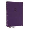 Enduring Word Study Bible: Pastoral Commentary from Every Chapter of the Bible (Nkjv, Purple Leathersoft, Red Letter, Comfort Print) - Imitation Leather