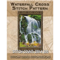 Waterfall Cross Stitch Pattern - Paperback