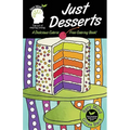 Just Desserts-A Delicious Calorie Free Adult Coloring Book: An Easy Coloring Book For Adults Of All Ages - Paperback