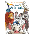 Art of Coloring: Disney Animals: 100 Images to Inspire Creativity - Paperback