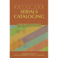 Notes for Serials Cataloging - Paperback