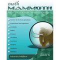 Math Mammoth Grade 6 Skills Review Workbook - Paperback