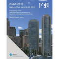 Issac 2013 Proceedings of the 38th International Symposium on Symbolic and Algebraic Computation - Paperback