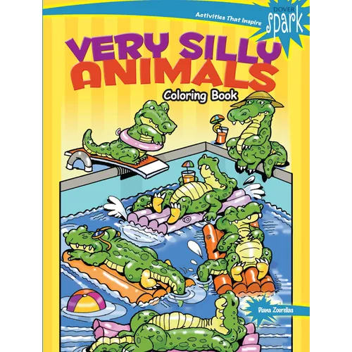 Spark Very Silly Animals Coloring Book - Paperback