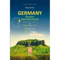 GERMANY, Saxony Switzerland National Park and Malerweg Trail, hiking maps - Paperback