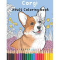 Corgi: Adult Coloring Book - Paperback