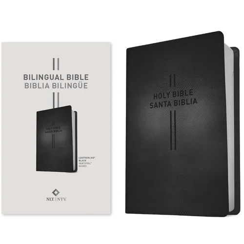 Bilingual Bible / Biblia Bilingue NLT/Ntv - Imitation Leather