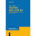 Tastes We Live by: The Linguistic Conceptualisation of Taste in English - Paperback